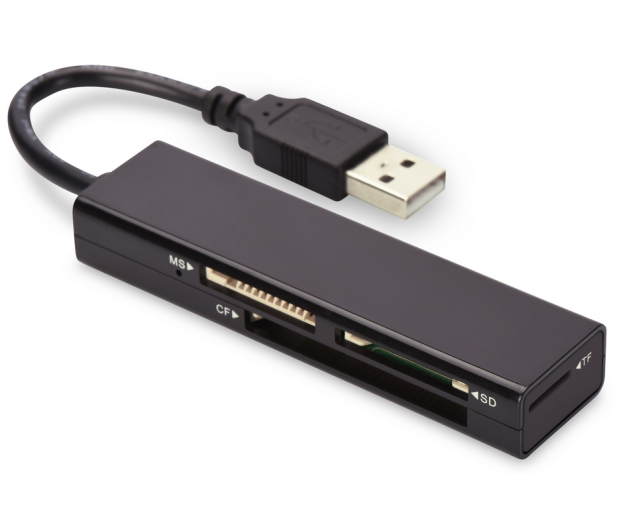 EDNET USB 2.0 HighSpeed czarny 85241 - 1443448 - zdjęcie
